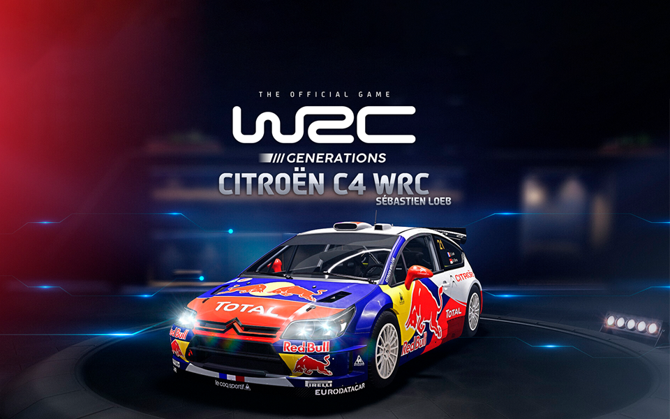 WRC Generations - Citroën C4 DLC cover